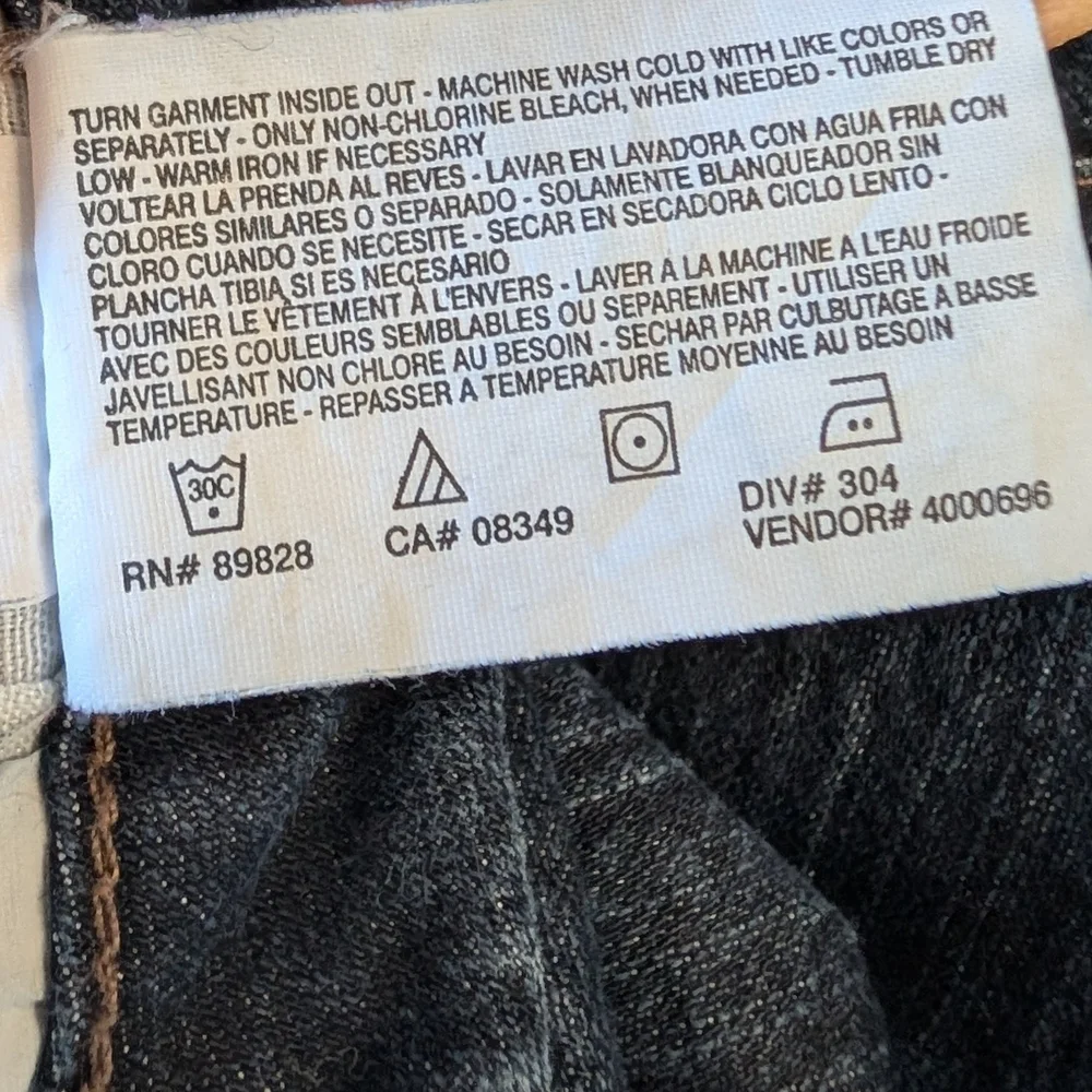 Dark Blue Capri Cropped Jeans Casual Chic Minimalist Classic Denim Transitional